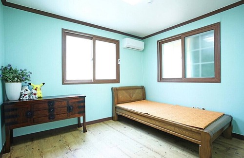 Gyeongju Condo | Experience Gyeongju New The An Pension with Pool & Kitchen