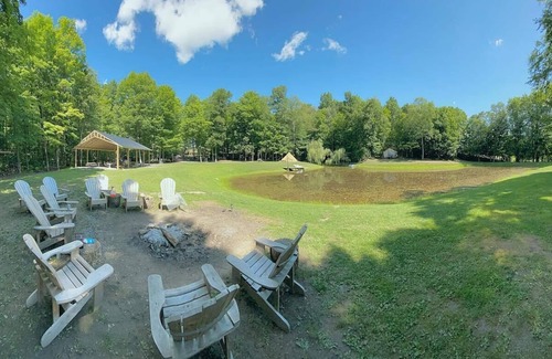 Rushville RV Rental | Discover Gypsy Belle Glamping Tent in Finger Lakes Wine Country