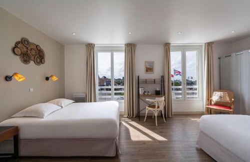Courseulles-sur-Mer Hotel | Oceanfront Bliss at Hôtel De La Plage - Rated 8/10