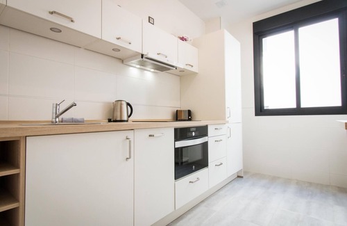 El Ejido Apartment | Refino 2-Bedroom Apartment with Pool in City Center