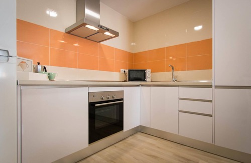 San Felipe Neri Apartment | H2M Suites: Relax in a 2-Bedroom with Rooftop Terrace
