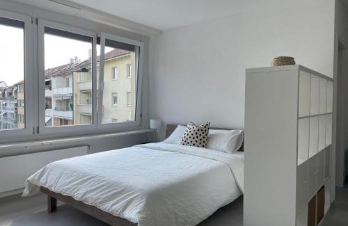 Iselin Apartment | Convenient H95 Studios in Basel City with Family-Friendly Perks