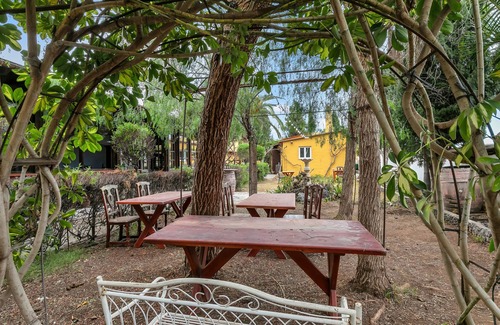 Guimar Villa | Discover Room 5 with Shared Terrace and Garden Amenities