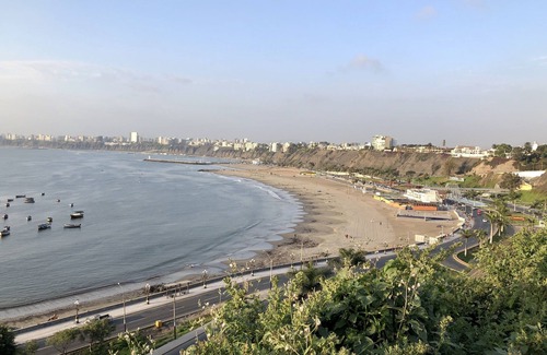 Chorrillos Condo | Ocean View Room Overlooking Lima Bay in Chorrillos