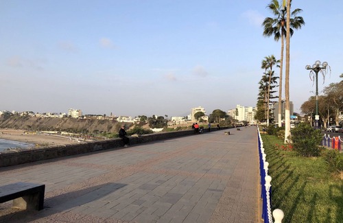 Chorrillos Condo | Ocean View Room Overlooking Lima Bay in Chorrillos