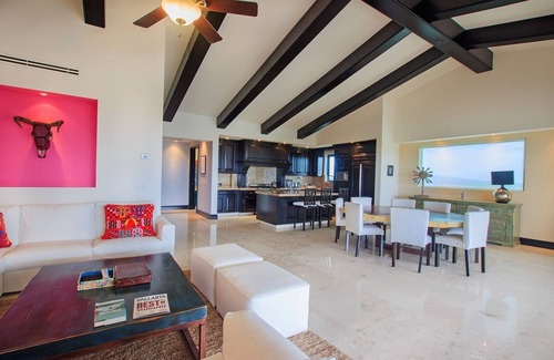 Punta de Mita Condo | Ocean View Penthouse with Golf Cart & Premier Membership