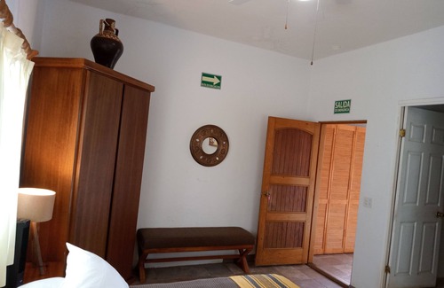 La Ribera Bed & Breakfast | Oceanfront Retreat: Hacienda de Palmas Room #4 with Pool