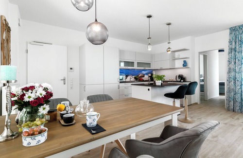 Kappeln Apartment | Inviting Hafenloge: Holiday Apartment with Baltic Sea View