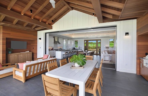 Poipu House | Hale Leimomi: Oceanfront Bliss with Pool and Spa Retreat