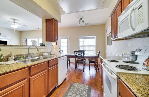 Afton House | Relax at Monkey Island Townhome with Hot Tub & Pool Access