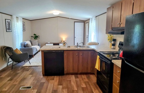Silver Springs Ski Chalet | Pet-Friendly Half Moon Hide Away in Silver Springs Chalet