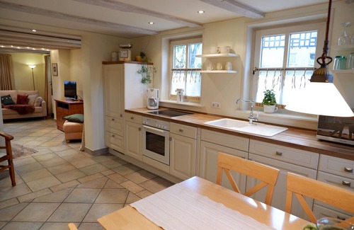 Olsberg Apartment | Exceptional Ornes 1: Poolside Retreat with Kitchen Access