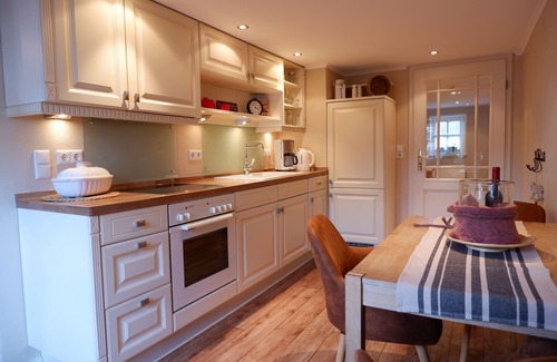 Olsberg Apartment | Discover the Charm of Half-timbered Ornes 2 with Pool Access