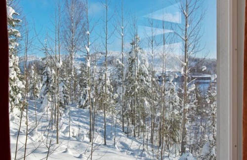 Kehys-Kainuu House | Relaxing Lake View Retreat: Hallan Paroni B by Interhome