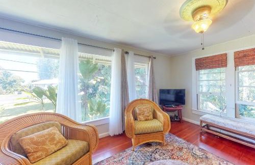 Papaikou House | Cozy Hamakua Hale Ohana Country Retreat for Families