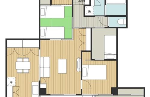 Kagoshima Apartment | Hamamoto Palace Taniyama: Family-Friendly Getaway with Hot Tub