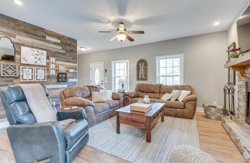Murphy House | Cozy Creekside Retreat with Fireplace and Beautiful Views