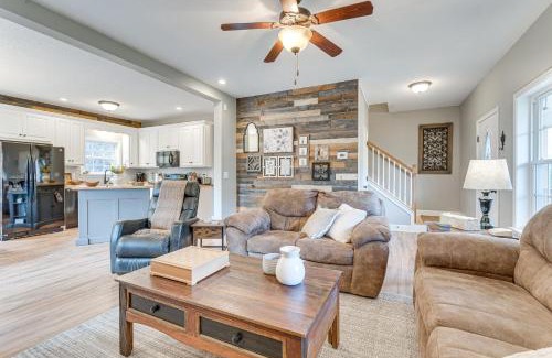 Murphy House | Cozy Creekside Retreat with Fireplace and Beautiful Views