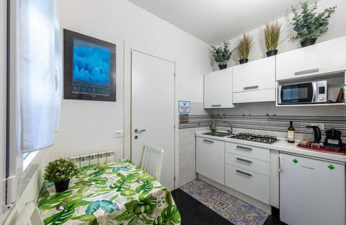 Corniglia Apartment | Idyllic Hanging Garden with Oceanfront Views and Air Conditioning