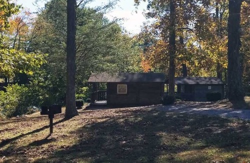 Helmsburg Cabin | Pet-Friendly "Hank" Camping Cabin with Ocean Views