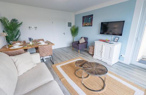 Wolfsburg Apartment | HANNIBAL - Design City Apartments - "Südkopcenter", VW Nähe, Parkplatz, HighSpeed-WLAN, Fitness, Gastronomie, Balkon oder Terrasse