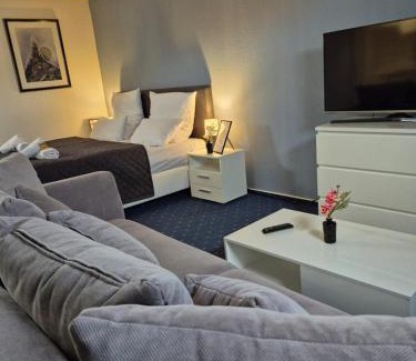 Wolfsburg Apartment | HANNIBAL - Studio-Apartment Gladiole 1, Parkplatz, Küche, HighSpeed WLAN