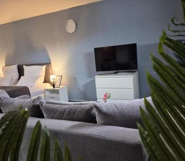 Wolfsburg Apartment | HANNIBAL - Studio-Apartment Gladiole 1, Parkplatz, Küche, HighSpeed WLAN