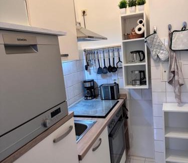 Old Town Apartment | Experience Hansestübchen: Family-Friendly with Kitchen Access