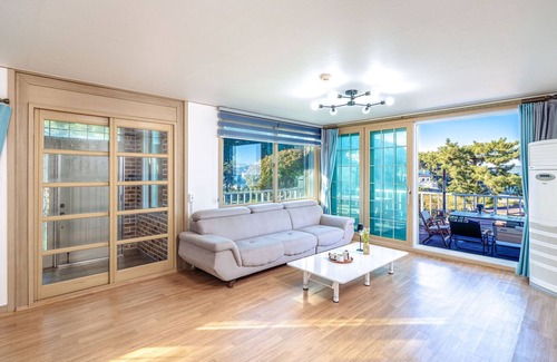 Dolsan-eup House | Relax at Hanulbora Pension with Pool & Eco-Friendly Features