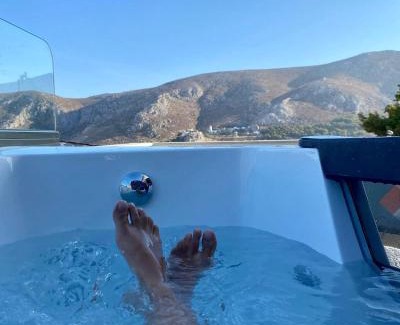 Kalymnos Town Apartment | Experience Happinest Suite with Jacuzzi & Ocean View