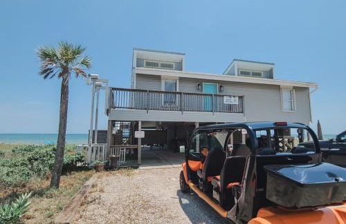 St. George Island House | Unwind at Happy Endings: Pet-Friendly Oceanfront Retreat