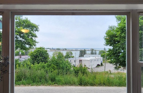 St Ignace House | Harbor View Getaway: Perfect Location for Your Mackinac Retreat