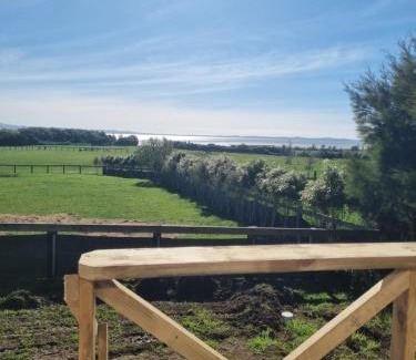 Clarks Beach Apartment | Harbour and rural views