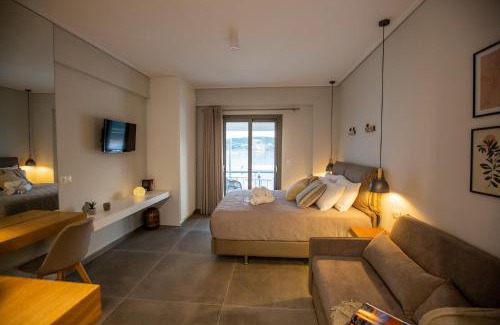 Dorida Apartment | Oceanfront Bliss at Haris Suites - Family-Friendly Retreat