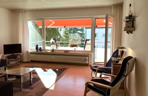Langenargen Apartment | Bright Holiday Apartment Haruna with Pool and Balconies