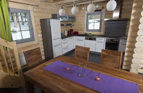 Mandelholz House | Exclusive Harz Log Cabin with Spa and Ocean Views