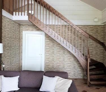 Sotkamo Villa | Haukiranta: Oceanfront Family Retreat with Scenic Views