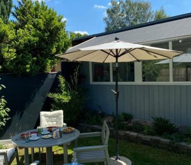 Joachimsthal House | Relax at Haus am Grimnitzsee with Oceanfront Garden