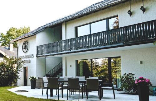 Bad Grund Villa | Relax at Haus Orbis Noster: Hot Tub & Sauna by the Forest
