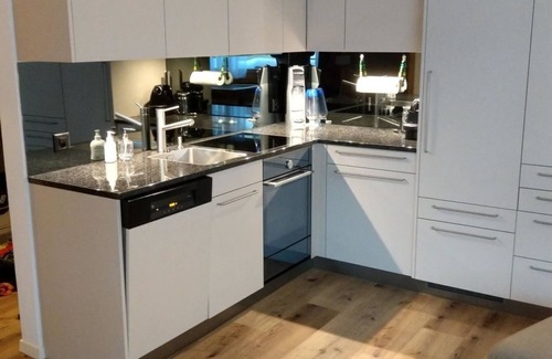 Parpan Apartment | Inviting Haus Sunneschy Whg. 301 with Spa & Kitchen