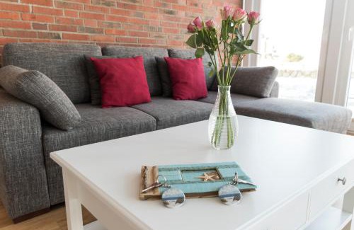 Norddorf Apartment | Oceanfront Retreat at Haus "Zur Düne" with Spa & Scenic Views