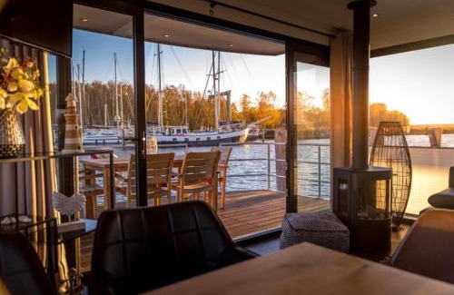 Peenemuende Boat Rental | Seaside Retreat at Hausboot freiZeit - Ideal for Families