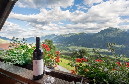 Sankt Daniel Apartment | Experience Hauserhof am Goldberg: Oceanfront Bliss & Hot Tub