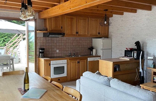 Le Menil Ski Chalet | Relaxing Chalet in Hautes Vosges with Sauna and Ocean View