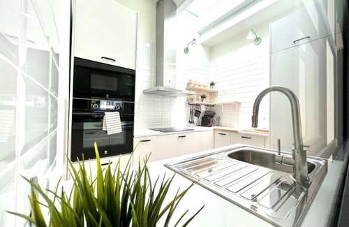 Sant Pol De Mar Apartment | Oceanfront Retreat at Hauzify I Apartaments Sant Pau