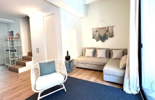 Sant Pol De Mar Apartment | Oceanfront Retreat at Hauzify I Apartaments Sant Pau