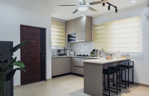 Sekondi-Takoradi Apartment | HAVEN 1: Stylish 2BR with premium finishes, custom décor & stunning views.