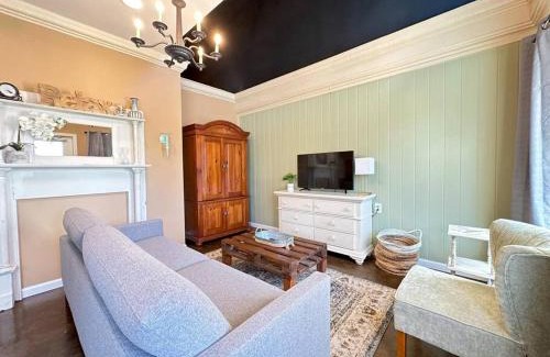 Demorest Apartment | Inviting Haven at Hazel: Downtown Loft with Kitchen Amenities