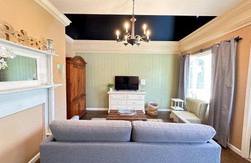Demorest Apartment | Inviting Haven at Hazel: Downtown Loft with Kitchen Amenities