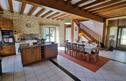 Saint-Sauveur House | Tranquil Retreat with Pool and 9.8/10 Guest Rating